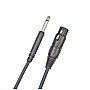 D'Addario Classic Series Unbalanced Kabel mikrofonowy XLR-to-1/4-inch 25 ft / 7,6m