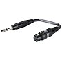 SOMMER CABLE Adapter na kablu XLR(F)/Jack stereo 0.15m