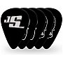 D'Addario Joe Satriani Kostki gitarowe, Czarne, 10 szt., Heavy 1mm
