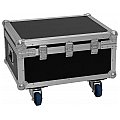 ROADINGER Flightcase na 4x LED CLS-9 QCL RGB/WW 9x7W 3/5