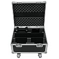 ROADINGER Flightcase na 4x LED CLS-9 QCL RGB/WW 9x7W 5/5