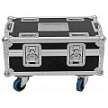 ROADINGER Flightcase BAS-1 8x SILENT PAR 6 QCL FLOOR 2/4