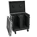 ROADINGER Flightcase 2x DMH-380 Skrzynia transportowa z kołami 4/5