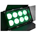 EUROLITE Multiflood IP 8x10W RGBW Wash Naświetlacz zewnętrzny LED 5/10