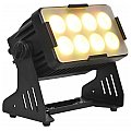 EUROLITE Multiflood IP 8x10W RGBW Wash Naświetlacz zewnętrzny LED 6/10