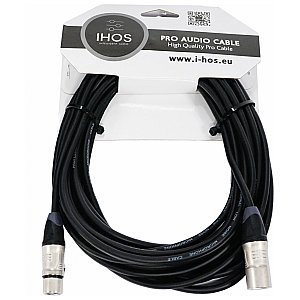 IHOS IC-XLRS-10 Kabel XLR męski na XLR żeński 10m 1/3