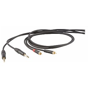 Die Hard DHS535LU3 kabel "STEREO" jack 2 x 6,3 mm mono - 2 x wtyk RCA Die Hard ONEHERO 1,8m 1/1