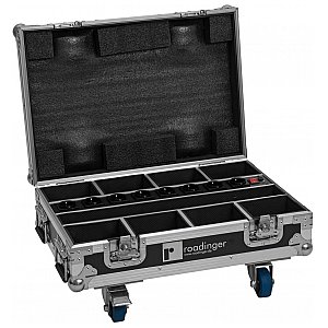 ROADINGER Flightcase na 8x AKKU Mini IP UP-4 QCL Spot MK2 z funkcją ładowania 1/5