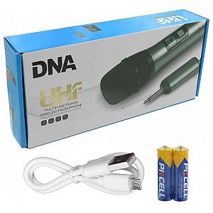 DNA FU VOCAL SET mikrofon dynamiczny bezprzewodowy system nagłośnienia 518-542 MHz 1/7