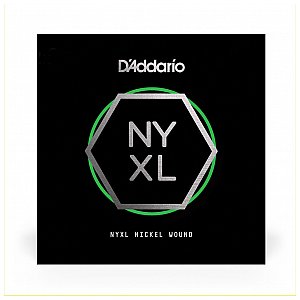 D'Addario NYXLB100, NYXL Nickel Wound Bass Guitar pojedyncza struna, Long Scale, .100 1/1