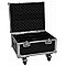 ROADINGER Flightcase na 4x LED CLS-9 QCL RGB/WW 9x7W