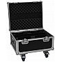 ROADINGER Flightcase na 4x LED CLS-9 QCL RGB/WW 9x7W