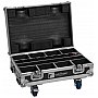 ROADINGER Flightcase na 8x AKKU Mini IP UP-4 QCL Spot MK2 z funkcją ładowania